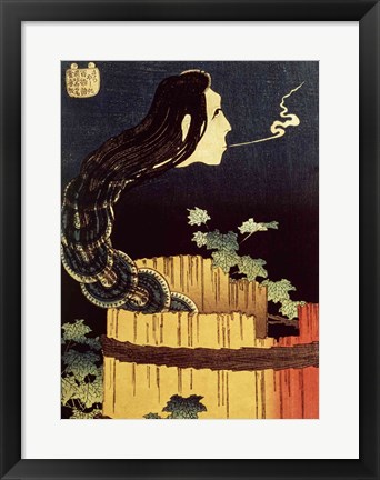 Framed Japanese Ghost Print