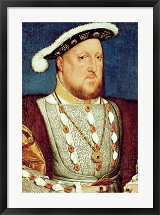 Framed King Henry VIII Print