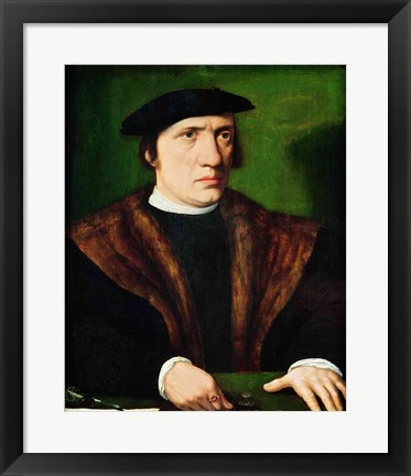 Framed Portrait of a Man Print