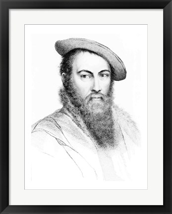 Framed Sir Thomas Wyatt Print