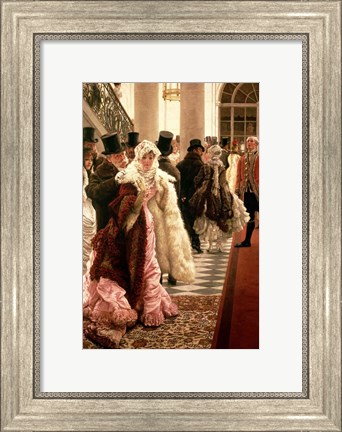 Framed Woman of Fashion Print