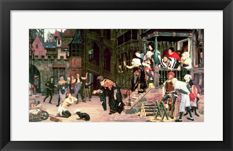 Framed Return of the Prodigal Son, 1862 Print