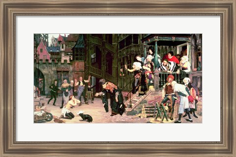 Framed Return of the Prodigal Son, 1862 Print