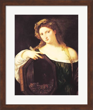 Framed Allegory of Vanity Print