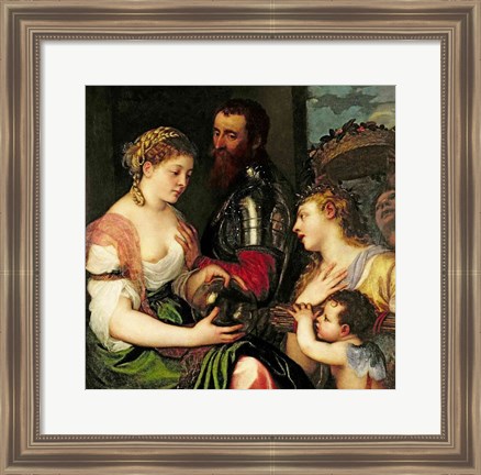 Framed Allegory of Married Life Print