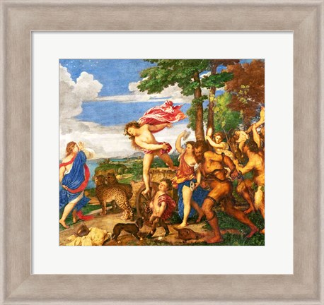 Framed Bacchus and Ariadne Print