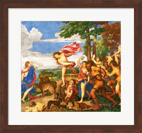 Framed Bacchus and Ariadne Print