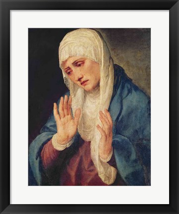 Framed Mater Dolorosa, 1555 Print