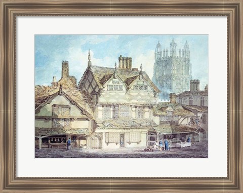 Framed Wrexham, Denbighshire Print