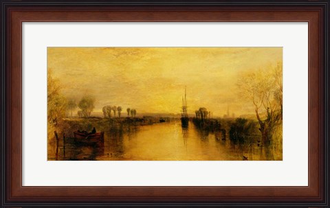 Framed Chichester Canal, c.1829 Print