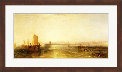 Framed Brighton from the Sea, c.1829 Print