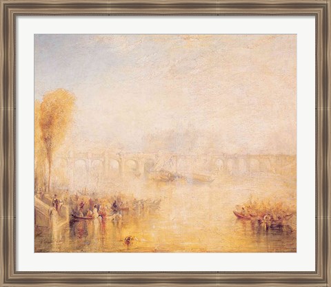 Framed View of the Pont Neuf, Paris Print