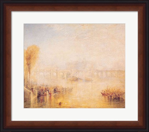 Framed View of the Pont Neuf, Paris Print