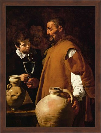 Framed Waterseller of Seville, c.1620 Print