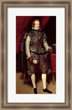 Framed Philip IV Print