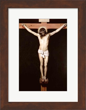 Framed Christ on the Cross, c.1630 Print