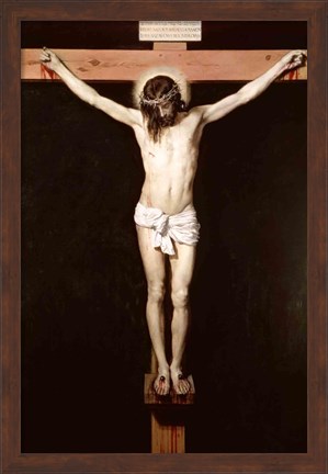 Framed Christ on the Cross, c.1630 Print