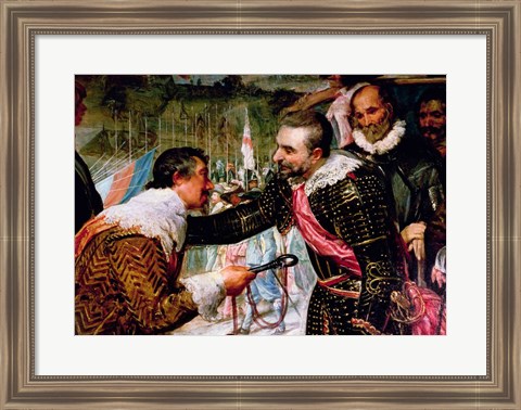 Framed Surrender of Breda Print