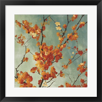 Framed Orange Blossoms I Print