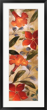 Framed Tropical Delight I Print