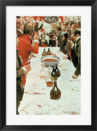 Framed Banquet to Genet Print