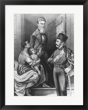 Framed John Brown Print