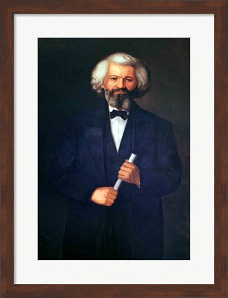 Framed Portrait of Frederick Douglass Print