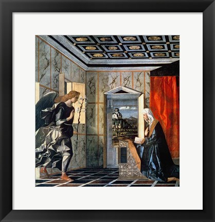 Framed Annunciation Print