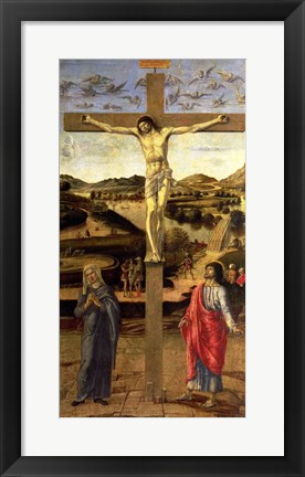 Framed Crucifixion Print