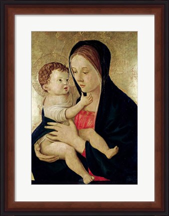 Framed Madonna and Child Print