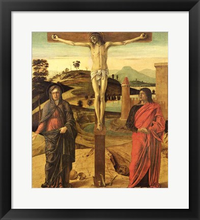 Framed Calvary Print