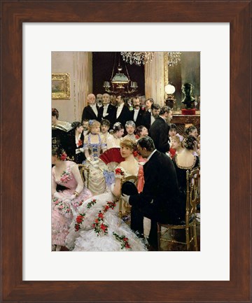 Framed Soiree Print