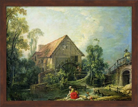 Framed Mill, 1751 Print