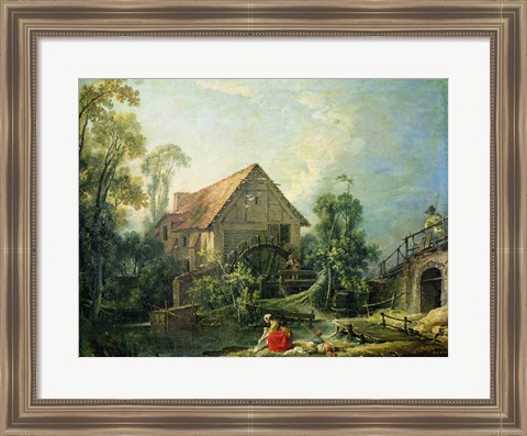 Framed Mill, 1751 Print