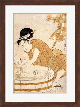 Framed Bath Print