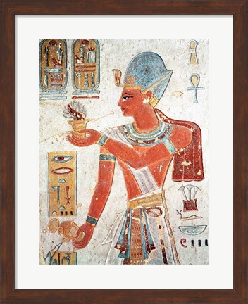 Framed Ramesses II: Dressed for War Print