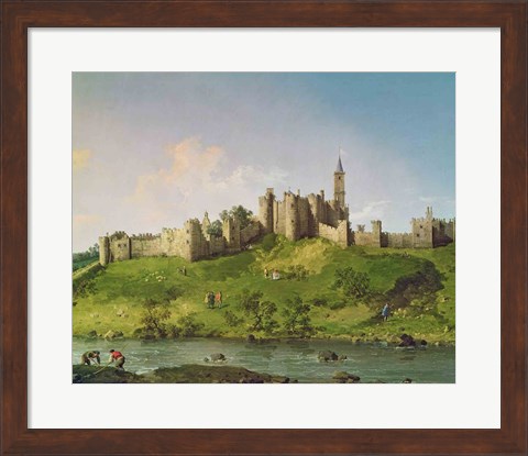 Framed Alnwick Castle Print