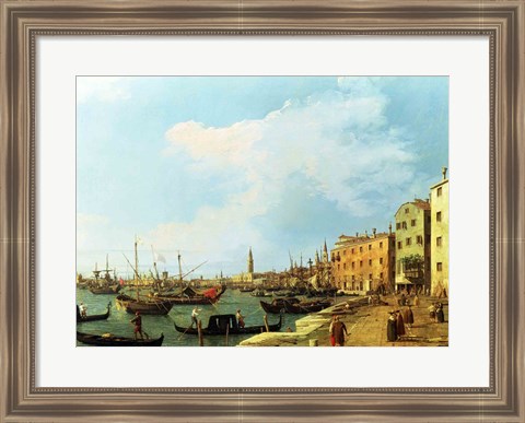 Framed Riva Degli Schiavoni Print