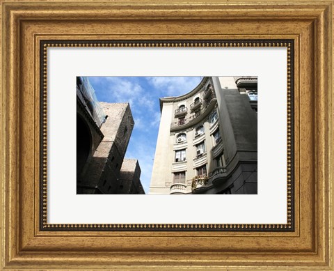 Framed Barcelona Mallorca Buildings Print