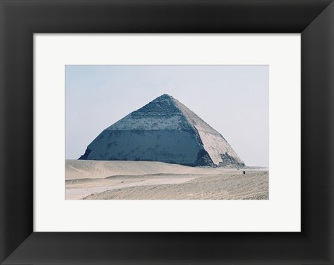 Framed Bent Pyramid Print