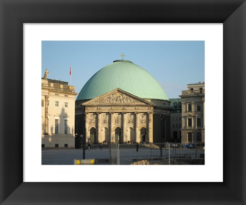 Framed Church in Berlin Print