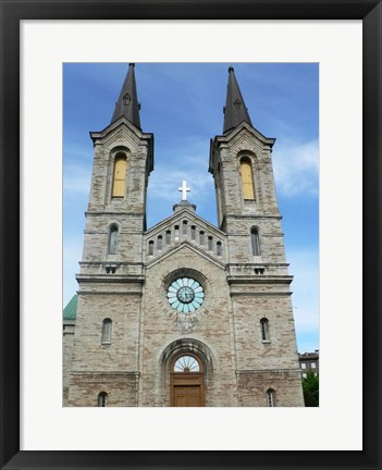 Framed Medieval Church Print