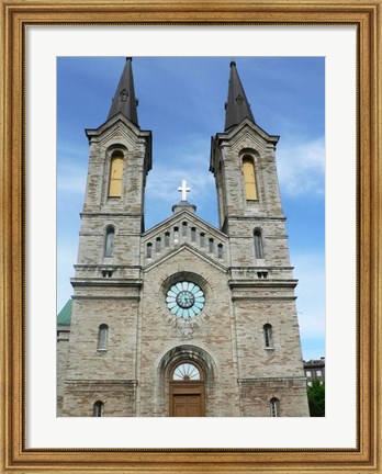 Framed Medieval Church Print