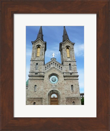 Framed Medieval Church Print