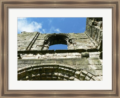 Framed Old Cathedral Ruins Print