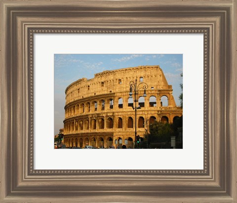 Framed Roman Colosseum Print