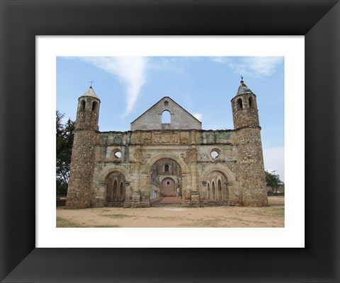 Framed Ruined Monastery Print