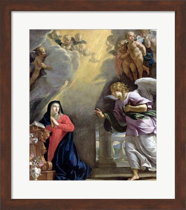 Framed Annunciation Print