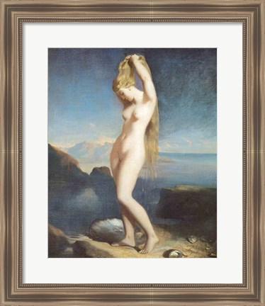 Framed Venus Anadyomene Print