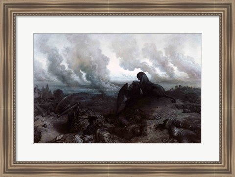 Framed Enigma, 1871 Print